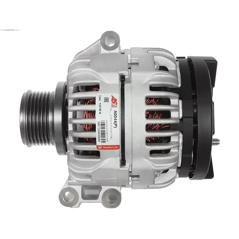 Alternateur 12V 98Amp AS-PL A0044(P), BOSCH 0124415007, 0124415013, 0124415014, 0124415038