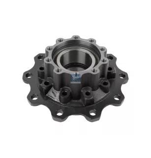 Moyeu de roue, avec roulement, avec bague ABS d1: 160 mm, d2: 160 mm, D: 380 mm, 10 bores, b: 22 mm, P: 335 mm, H: 163 mm
