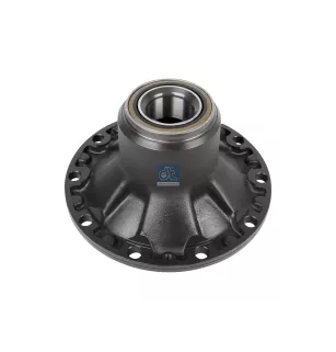 Moyeu de roue, avec roulement 1: 110 mm, d2: 130 mm, D: 369 mm, 10 bores, b: 22 mm, P: 335 mm, M115 x 1,5, H: 209 mm