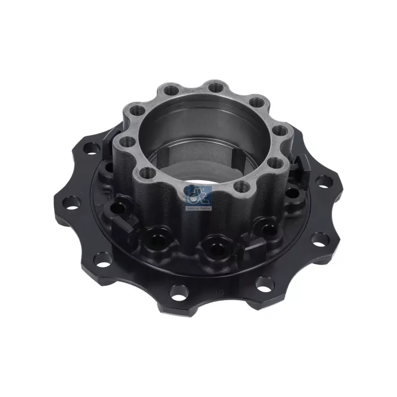 Moyeu de roue, sans roulements, d1: 160 mm, d2: 160 mm, D: 380 mm, 10 bores, b: 22 mm, H: 165 mm Pour MAN Lion's, N-Busse