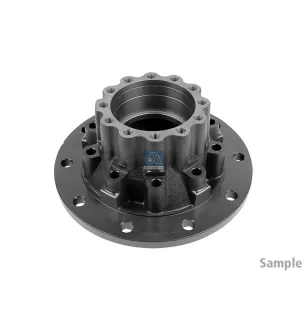 Moyeu de roue, avec roulement, sans bague ABS, d1: 145 mm, d2: 160 mm, D: 380 mm, 10 bores, b: 22 mm, H: 234 mm Pour MAN Lion's