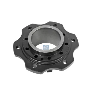 Moyeu de roue, sans roulements, d1: 140 mm, d2: 140 mm, D: 121.5 mm, 6 bores, b: 18 mm, H: 290 mm Pour MAN L/M/F/E 2000