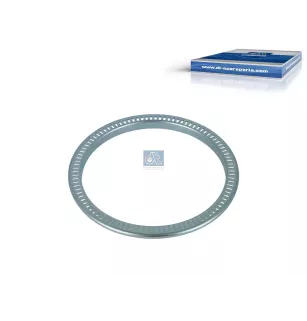 Bague ABS, d: 160 mm, D: 188 mm, S: 2 mm, H: 12 mm Pour Mercedes-Benz Actros 1, Actros 2, Actros 3, Atego 1, Axor, Econic 1