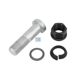 Goujon de roue, complet M18 x 1,5, Lu: 65 mm, SW: 24, L: 73 mm, 10.9 Pour Mercedes-Benz Atego 1, Atego 2, OM 300 - (L-Serie)