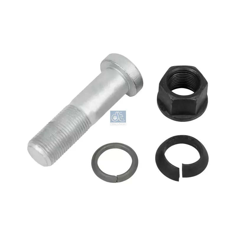 Goujon de roue, complet M18 x 1,5, Lu: 65 mm, SW: 24, L: 73 mm, 10.9 Pour Mercedes-Benz Atego 1, Atego 2, OM 300 - (L-Serie)