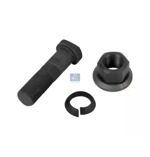 Goujon de roue, complet, M22 x 1,5, Lu: 80 mm, SW: 32, L: 90.5 mm, 10.9 Pour Mercedes-Benz Atego 1, Actros - 0004012471S3