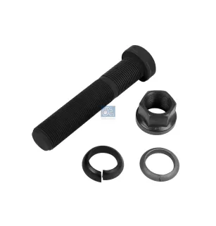 Goujon de roue, complet, M22 x 1,5, Lu: 111 mm, SW: 27, L: 121 mm, 10.9 Pour MAN Chassis, CLA, F 7/8/9, G/M/F 90, Lion's