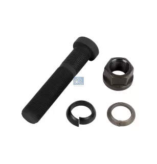 Goujon de roue, complet, M22 x 1,5, Lu: 111 mm, SW: 30, L: 121 mm, 10.9 Pour MAN Chassis, CLA, F 7/8/9, G/M/F 90, Lion's