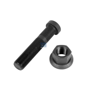 Goujon de roue, complet, M22 x 1,5, Lu: 111 mm, SW: 32, L: 121 mm, 10.9 Pour Mercedes-Benz Actros 1, Actros 2, Actros 3, Arocs