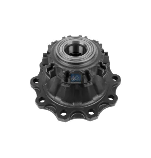 Moyeu de roue, avec roulement d1: 125 mm, d2: 125 mm, D: 383 mm, 10 bores, b: 25 mm, H: 139.5 mm Pour DAF CF, LF, XF, XG