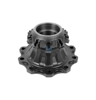Moyeu de roue, sans roulements d1: 138 mm, d2: 138 mm, D: 383 mm, 10 bores, b: 25 mm, H: 154 mm Pour DAF CF, XF, XD - 1812160