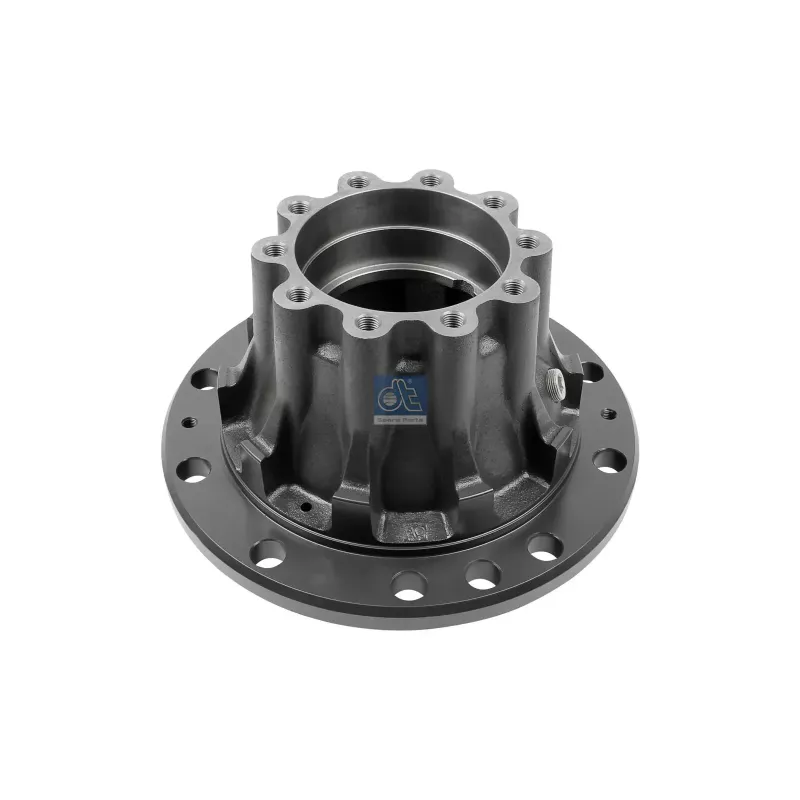 Moyeu de roue, sans roulements, d1: 145 mm, d2: 150 mm, D: 380 mm, 10 bores, b: 25 mm, H: 253 mm Pour DAF 45/55/65/75/85/95, CF