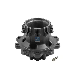 Moyeu de roue, avec roulement, d1: 148 mm, d2: 148 mm, D: 383 mm, 10 bores, b: 25 mm, P: 335 mm, H: 295 mm Pour DAF CF, LF, XF