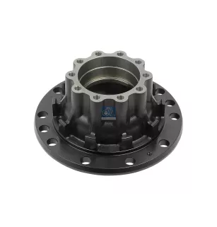 Moyeu de roue, sans roulements, d1: 145 mm, d2: 150 mm, D: 380 mm, 10 bores, b: 25 mm, H: 213 mm Pour DAF 45/55/65/75/85/95, CF