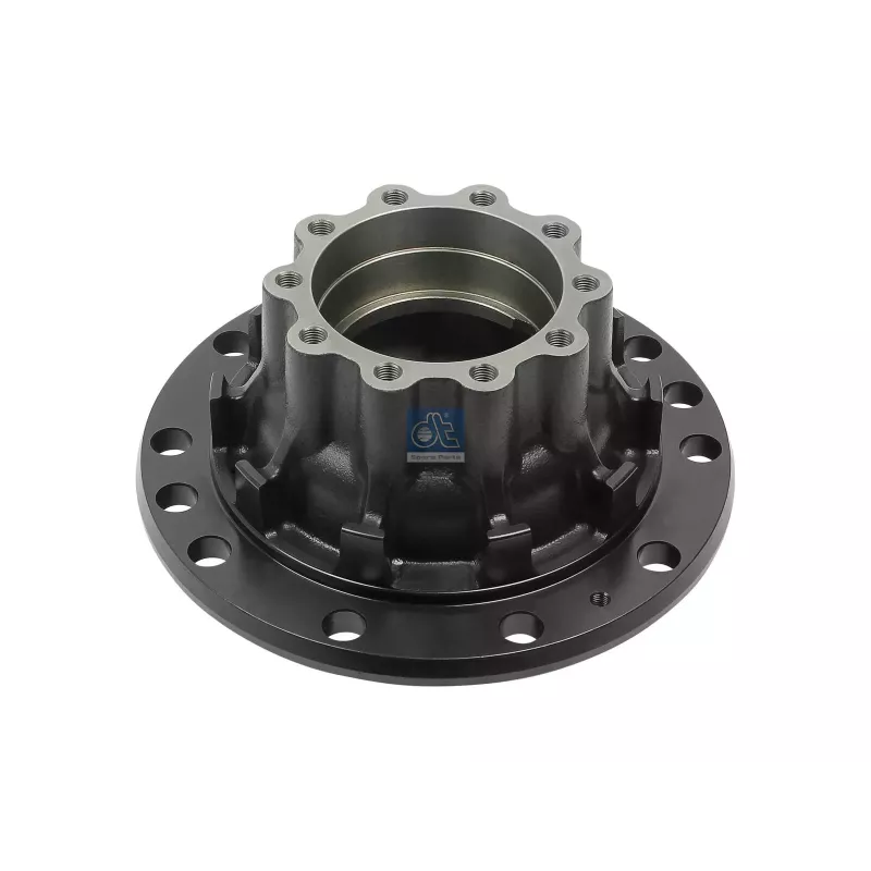 Moyeu de roue, sans roulements, d1: 145 mm, d2: 150 mm, D: 380 mm, 10 bores, b: 25 mm, H: 213 mm Pour DAF 45/55/65/75/85/95, CF