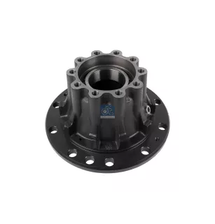 Moyeu de roue, avec roulement, d1: 145 mm, d2: 150 mm, D: 380 mm, 10 bores, b: 25 mm, H: 253 mm Pour DAF 45/55/65/75/85/95, CF