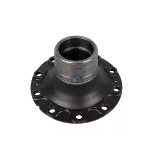 Moyeu de roue, sans roulements, d1: 125 mm, d2: 125 mm, D: 384 mm, 10 bores, b: 25 mm, H: 164.5 mm Pour Renault K-Serie, Kerax