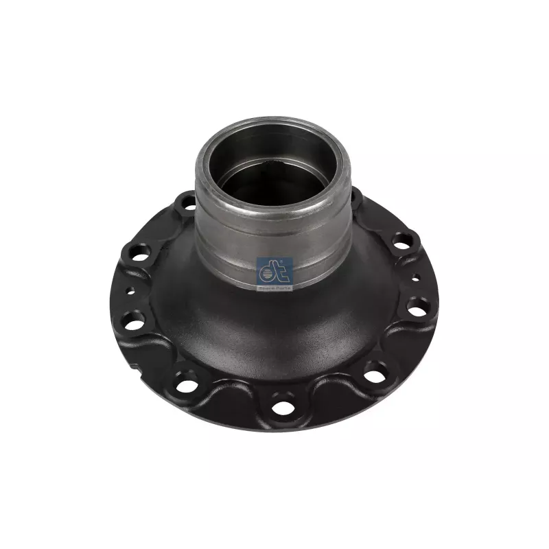 Moyeu de roue, sans roulements, d1: 125 mm, d2: 125 mm, D: 384 mm, 10 bores, b: 25 mm, H: 164.5 mm Pour Renault K-Serie, Kerax