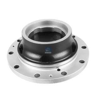 Moyeu de roue, sans roulements, d1: 180 mm, d2: 190 mm, D: 372 mm, 10 bores, b: 22 mm, H: 210 mm Pour Iveco EuroRider, EuroTech