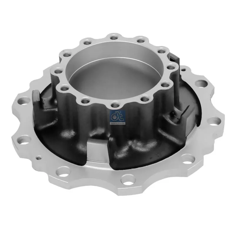 Moyeu de roue, sans roulements, d1: 160 mm, d2: 160 mm, D: 370 mm, 10 bores, b: 22 mm, H: 153 mm Pour Iveco EuroMover, EuroStar