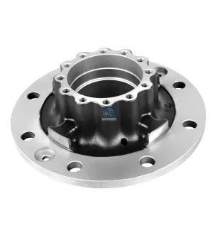 Moyeu de roue, sans roulements, d1: 115 mm, d2: 115 mm, D: 320 mm, 8 bores, b: 21.5 mm, H: 123 mm Pour Iveco Eurocargo