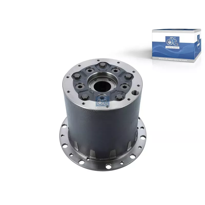 Moyeu a cloche, complet Pour Mercedes-Benz Actros 1, Actros 2, Actros 3, Arocs, Atego 1, Axor, OM 300 - (L-Serie)