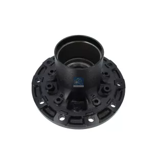 Moyeu de roue, sans roulements, d1: 140 mm, d2: 140 mm, D: 382 mm, 10 bores, b: 22 mm, H: 259 mm Pour Jost, Mercedes-Benz