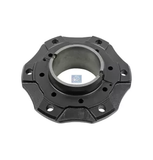 Moyeu de roue, sans roulements, d1: 130 mm, d2: 130 mm, D: 286 mm, 6 bores, b: 18 mm, H: 102 mm Pour Mercedes-Benz Atego 1