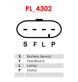 Alternateur 12V 160Amp  AS-PL UD19355A, CATERPILLAR 1214134, 1259597, DELCO 8600424, NEW HOLLAND 47808162