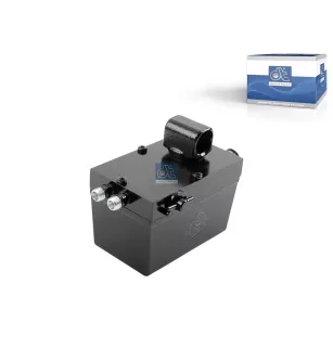 Pompe hydraulique basc. de cabine 310 ml, M12 x 1,5, M12 x 1,5, L: 130 mm, W: 80 mm, H: 86 mm, 280 bar, Pov: 370 bar
