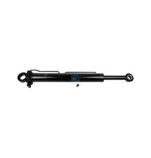 Cylindre hydraulique basc. de cabine, D1: 28 mm, D2: 53.5 mm, b1: 25 mm, b2: 33 mm, L: 645 mm, 280 bar, Ls: 337 mm