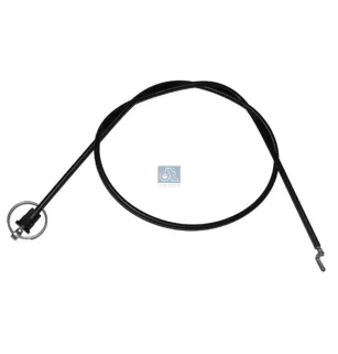 Câble de commande, bac de rangement, L: 870 mm Pour Scania.