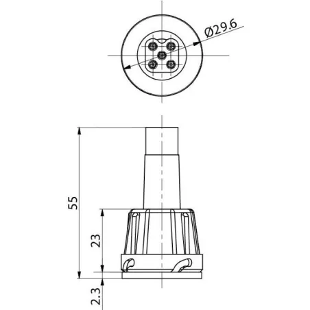 Conector múltiplo 171538