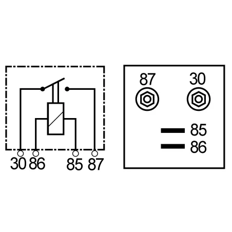 Mini relais 12 V, 120 A