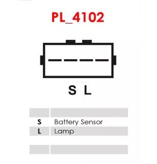 Alternateur 12V 110Amp AS-PL A2043, HITACHI LR1110-707, LR1110-707C, LR1110-707E, LR1110-707ER