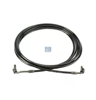 Tube flexible, basculement de cabine, D: 8.3 mm, M12 x 1,5, M12 x 1,5, L: 3930 mm, L1: 3900 mm, 400 bar Pour Scania 4-Serie