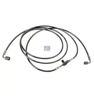 Tube flexible, basculement de cabine, D: 8.3 mm, M12 x 1,5, M14 x 1,5, L: 2800 mm, L1: 2020 mm, 400 bar Pour Scania 4-Serie