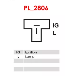 Alternateur 12V 40Amp AS-PL A2071, UD12311A, CARGO 113997