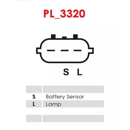 Alternateur 12V 120Amp AS-PL UD102071A, BOSCH F000BL061S