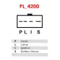 Alternateur 12V 100Amp AS-PL A1008, CARGO 112629, DELCO 10463002, 10463045, 10463104