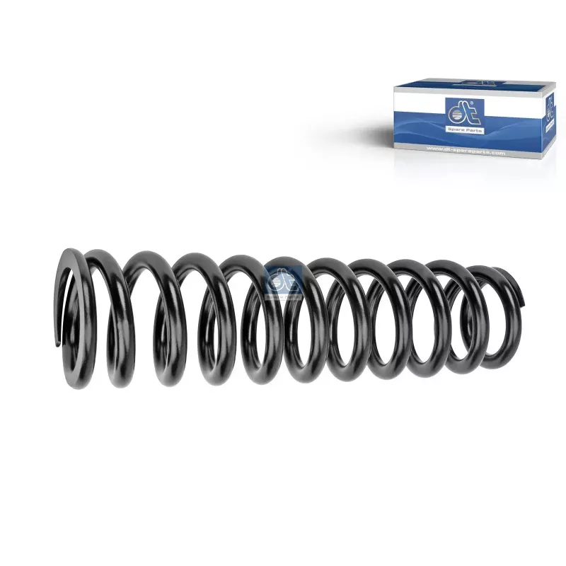 Ressort, amortisseur de cabine, d1: 62.5 mm, d2: 70 mm, L: 270 mm, S: 1.5 mm Pour Scania 4-Serie, P, G, R, T-Serie - 1466177 Ressort, amortisseur de cabine, d1: 62.5 mm, d2: 70 mm, L: 270 mm, S: 1.5 mm Pour Scania 4-Serie, P, G, R, T-Serie - 1466177
