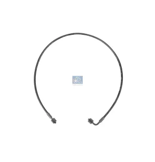 Tube flexible, basculement de cabine, D: 8.3 mm, M12 x 1,5, M12 x 1,5.