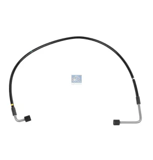 Tube flexible, basculement de cabine, D: 8.5 mm, M12 x 1,5, M12 x 1,5, L1: 740 mm, 420 bar Pour Scania P, G, R, T Serie