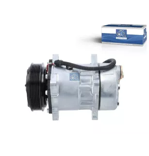 Compresseur, climatisation, rempli d'huile pour Citroën Jumper, Fiat Ducato, Peugeot Boxer - 71721763 - 9614674380 - 6453GE