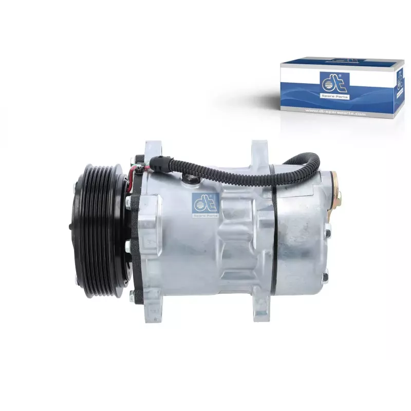 Compresseur, climatisation, rempli d'huile pour Citroën Jumper, Fiat Ducato, Peugeot Boxer - 71721763 - 9614674380 - 6453GE