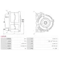 Alternateur 24V 70Amp AS-PL A1052S, UD15124A, UD19966A, CARGO 116317, CUMMINS 2874863