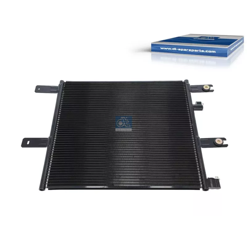 Condenseur, L: 540 mm, W: 477 mm, T: 16 mm Pour Renault.