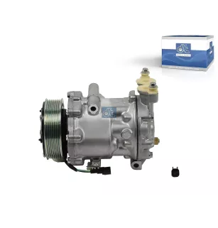 Compresseur, climatisation, rempli d'huile 12 V, 7 PK, DP: 110 mm Pour Ford Transit - 1730528 - 7C11-19D629-BA