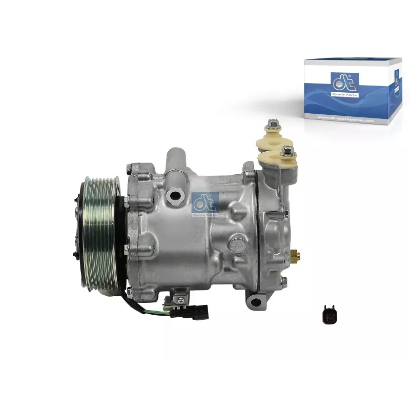 Compresseur, climatisation, rempli d'huile 12 V, 7 PK, DP: 110 mm Pour Ford Transit - 1730528 - 7C11-19D629-BA