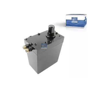 Pompe hydraulique basc. de cabine, 580 ml, M14 x 1,5, M14 x 1,5, L: 130 mm, W: 80 mm, H: 141 mm, 280 bar, Pov: 370 bar